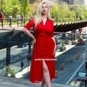 ZARA Flowy Long Dress NWT